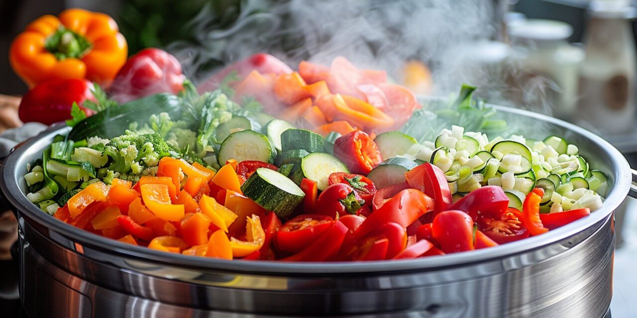 Jardinière de légumes au cookeo : recette colorée