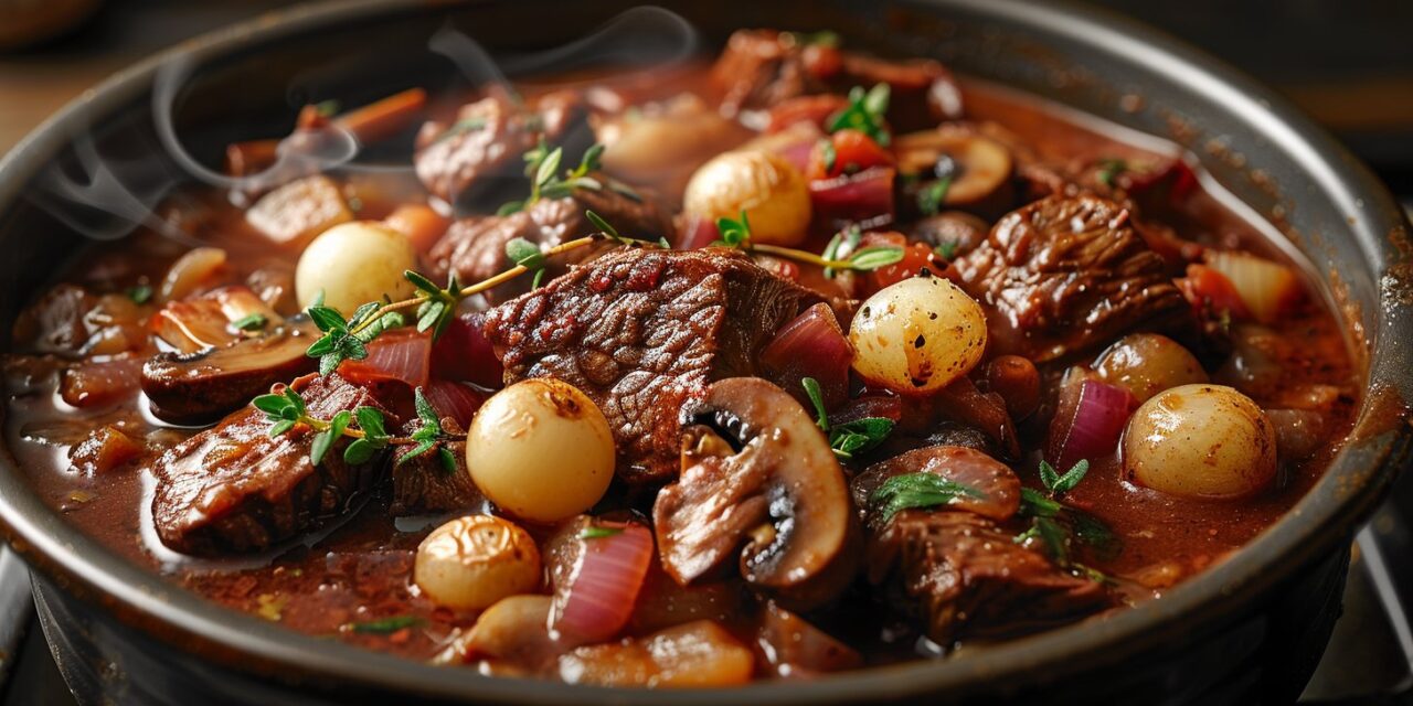 Recette de boeuf bourguignon à l'ancienne : un délice intemporel