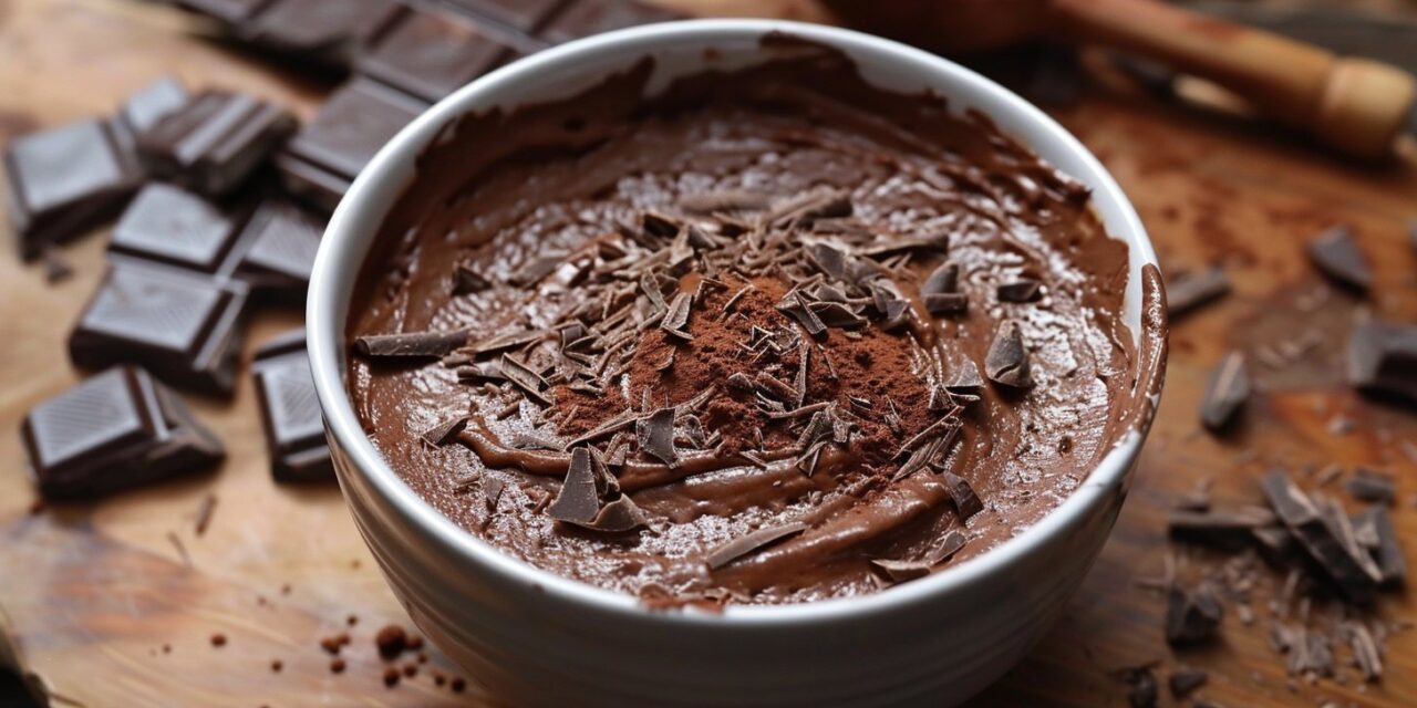 Redécouvrez la recette de mousse au chocolat à l’ancienne