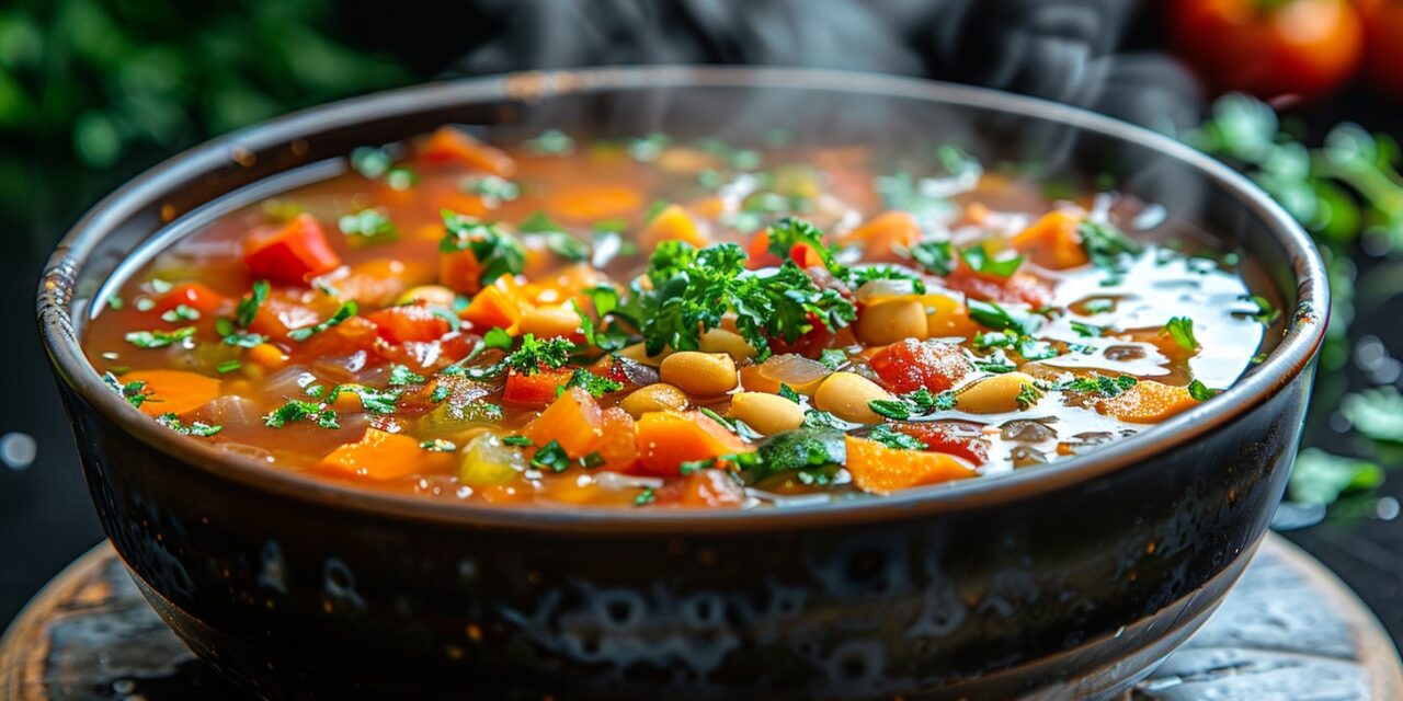 Soupe de légumes au cookeo : recette saine et complète